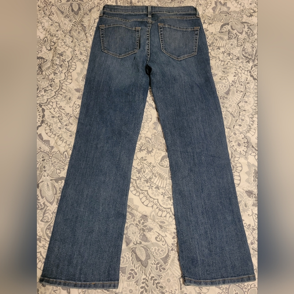 Velvet By Graham & Spencer Kate High Rise Crop Jeans Sz 26 Classic Wash